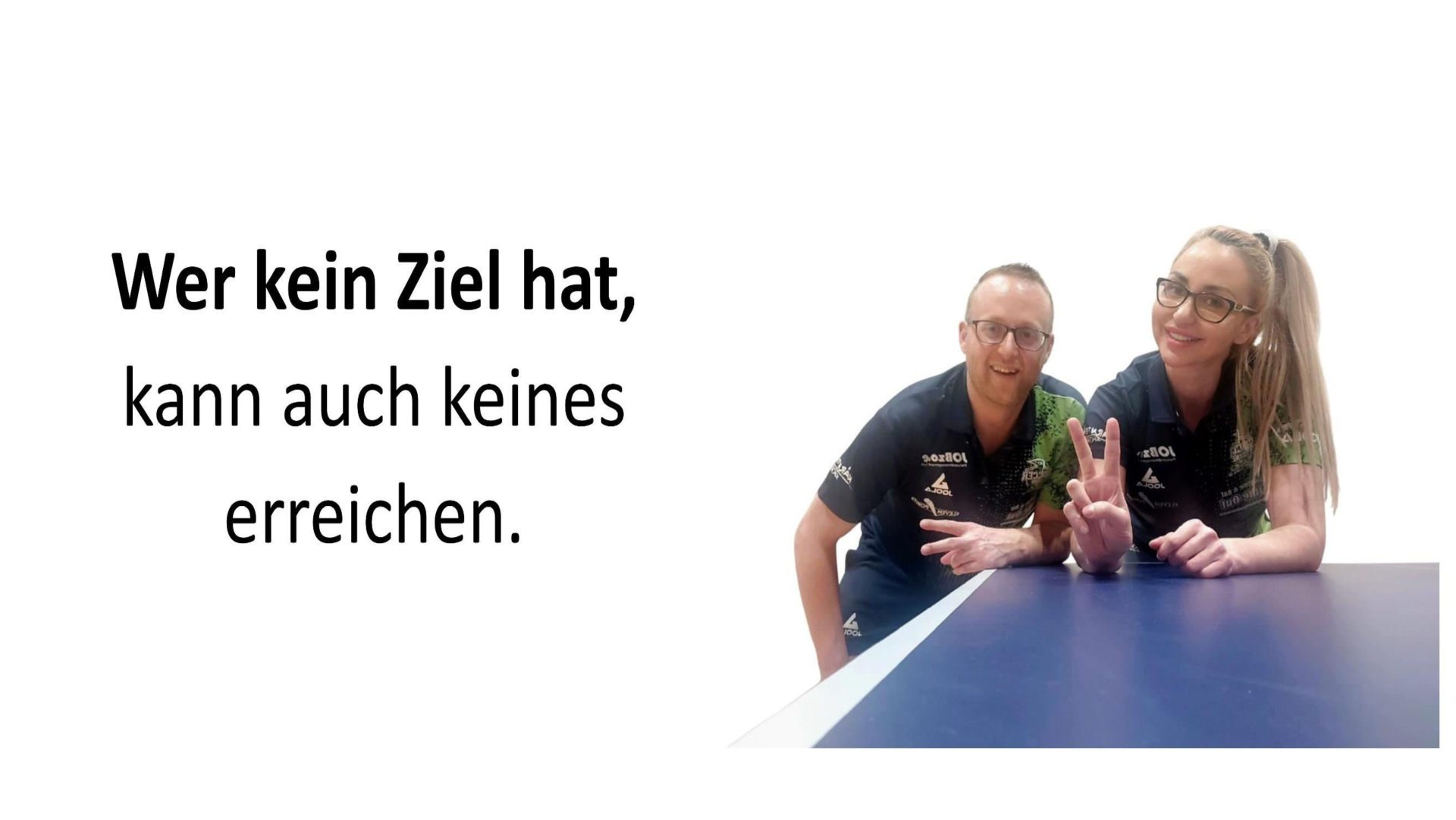 Was sind meine Ziele – So erreichst du sie im Tischtennis